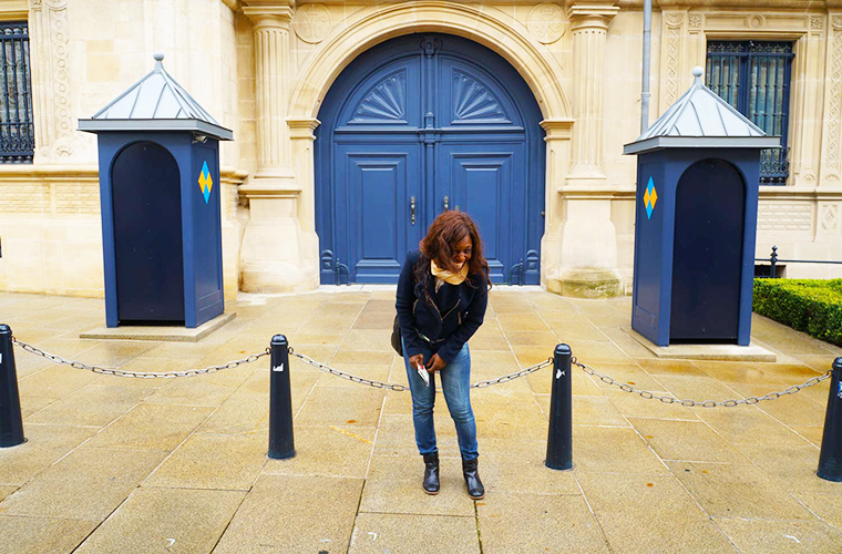 Melting Sisters grand ducal palace in luxembourg city