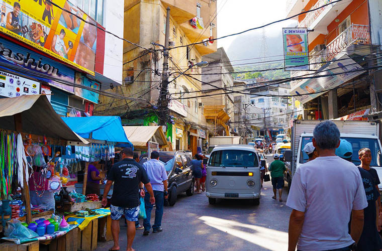 Melting sisters Rio biggest favela Rocinha