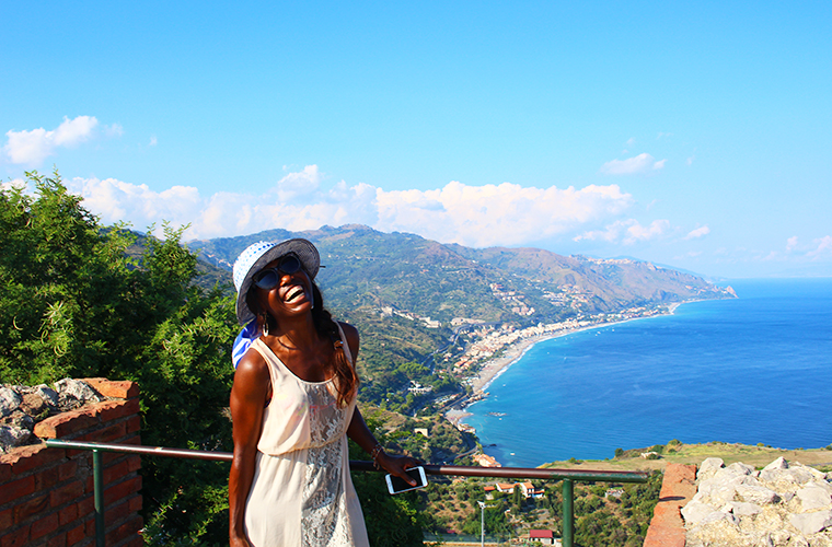 Meltingsisters - Taormina the jewel of Sicily - view of panorama