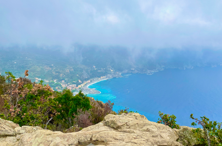 Solo road trip in Italy, Viewpoint in San Antonio del Mesco, Monterosso al Mare